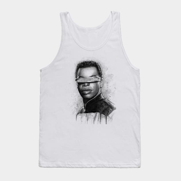 Geordi La Forge Tank Top by Olechka